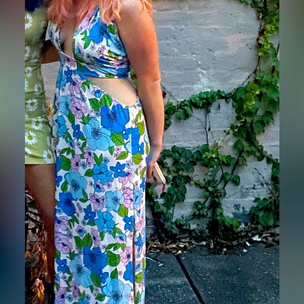 Maxi cut out dress